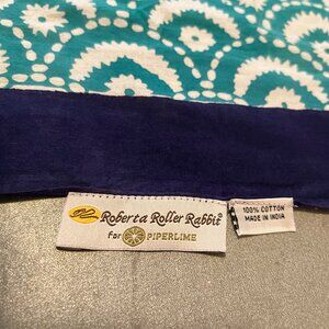 Vintage roberta roller rabbit for  PIPERLIME  oversized shawl  Wrap scarf